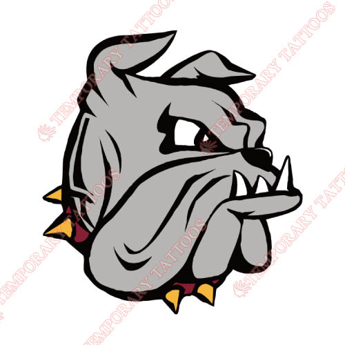 Minnesota Duluth Bulldogs Customize Temporary Tattoos Stickers NO.5088